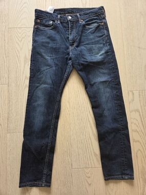 Levi's Slim Straight Dark Blue Denim Jeans